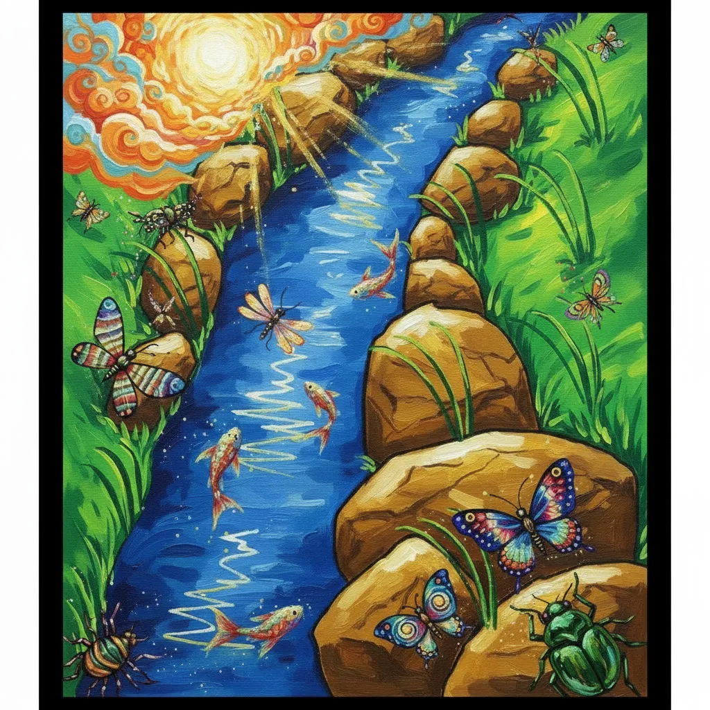 gemini-2.5-flash-image_ajoute_le_ciel_avec_le_soleil_à_cette_peinture_ajoute_aussi_quelques_poissons_d-0.webp