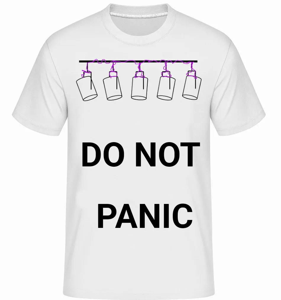 45 white t-shirts | Do Not Panic episode 03-04: "Cut"