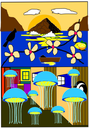 For paper painting - Before shaping up our new quadric