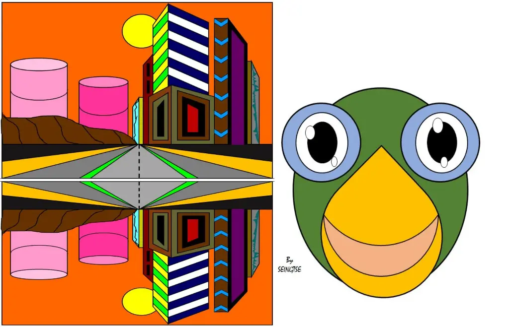 For paper painting - It's about reflective surfaces