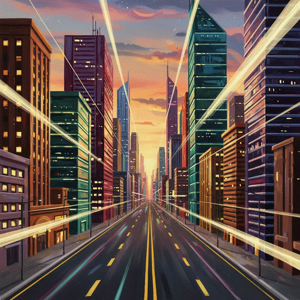 Paintings Co-generated by AI and myself