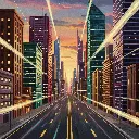 Paintings Co-generated by AI and myself