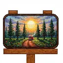 Paintings Co-generated by AI and myself