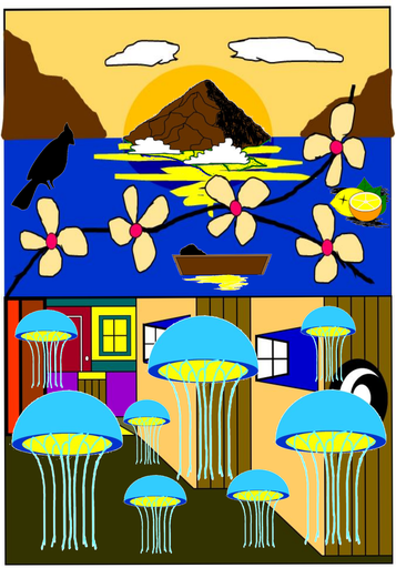 For paper painting - Before shaping up our new quadric