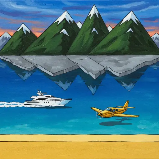 Paintings Co-generated by AI and myself