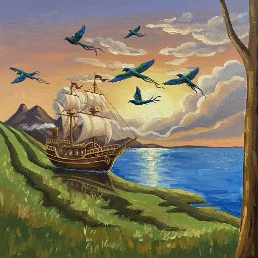 Paintings improved by AI and myself: It's not finished yet