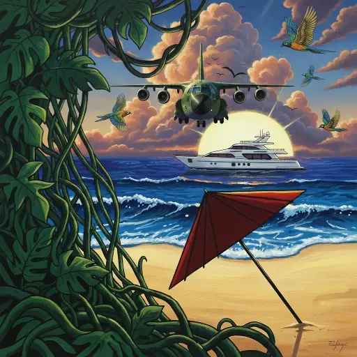 Paintings improved by AI and myself: Boss! Let them hooked!